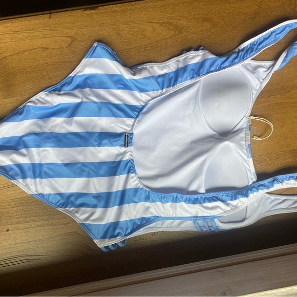Kenny Flowers Other - Kenny Flowers Blue and White Striped One Piece